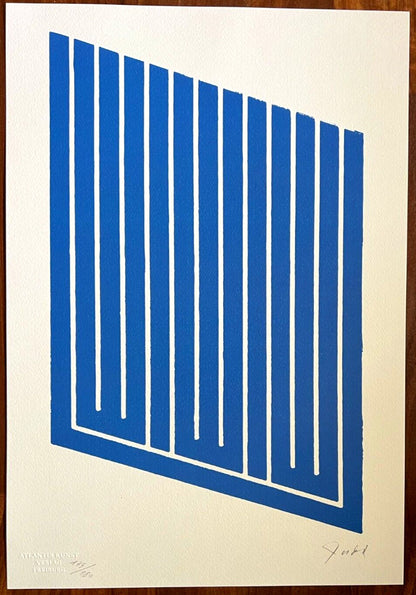 Donald Judd Lithograph