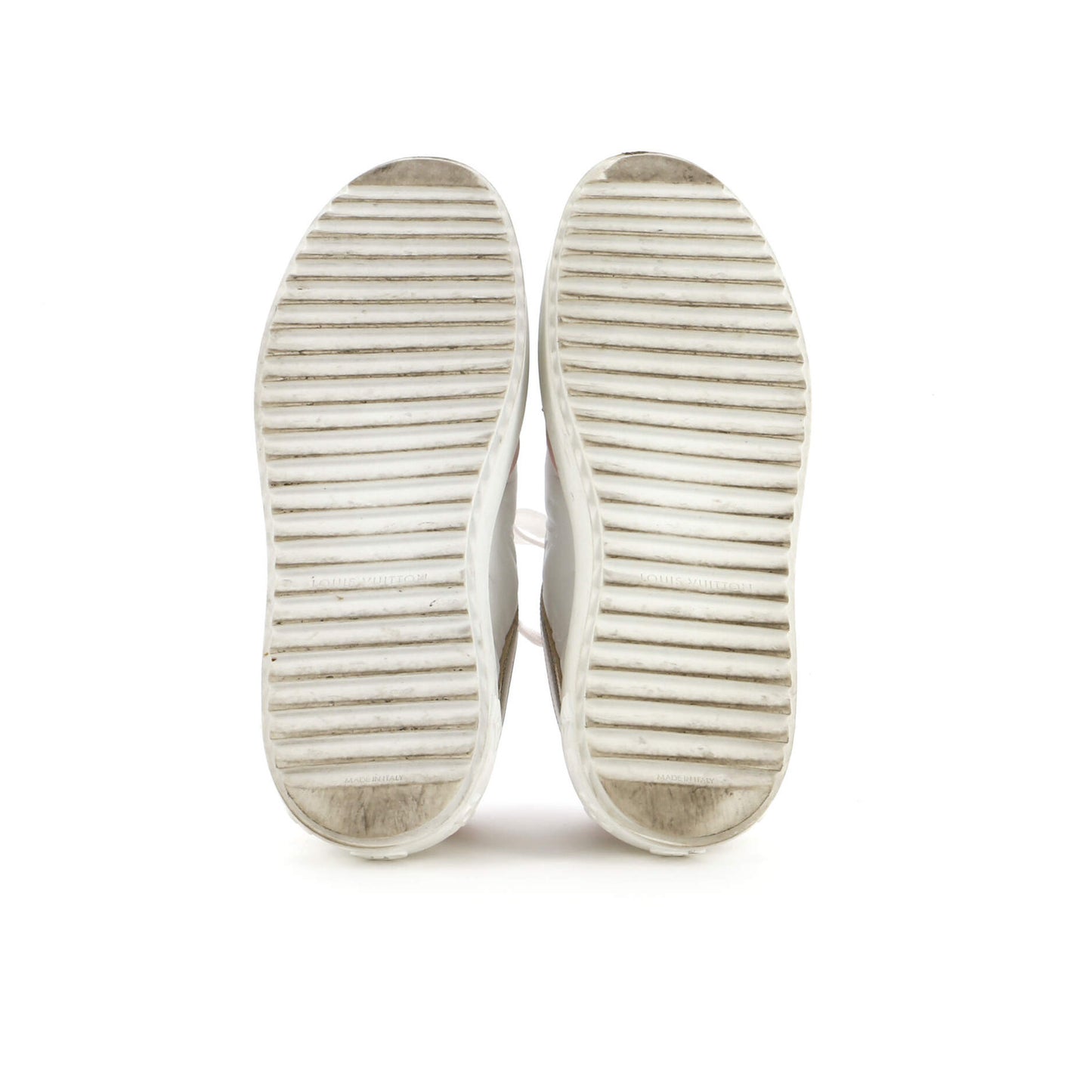 Louis Vuitton Women'S Time Out Sneakers Pastel Monogram Embossed Leather