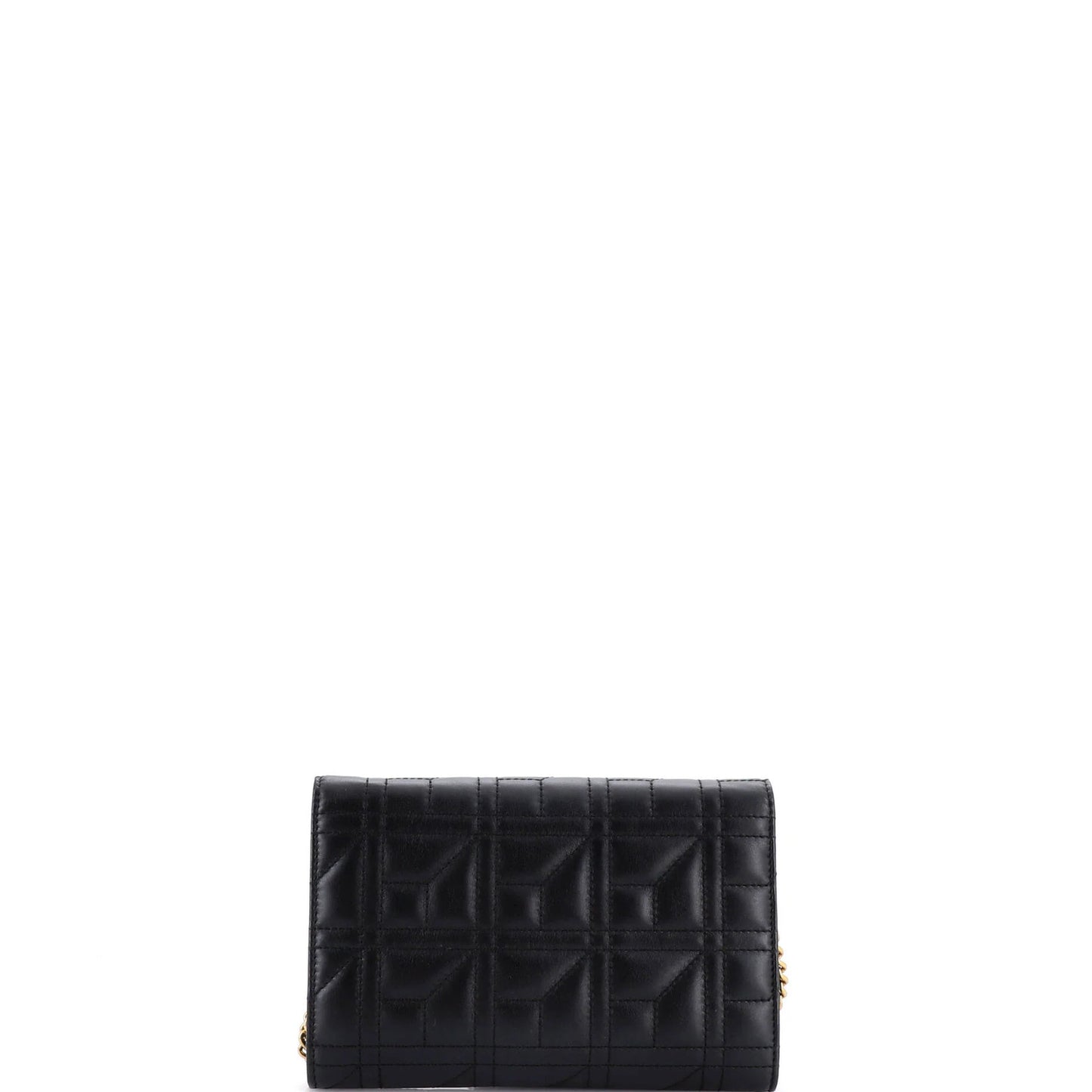 Gucci Pearly Gg Marmont Chain Wallet Matelasse Leather Mini