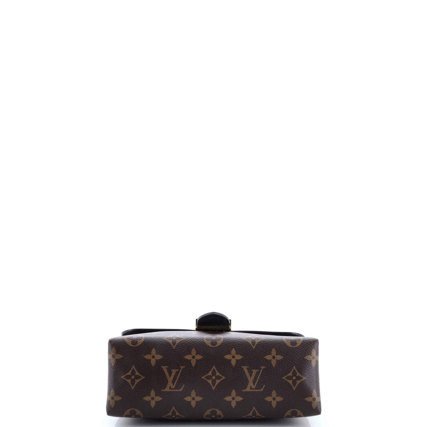 Louis Vuitton Locky Handbag Monogram Canvas With Leather Bb