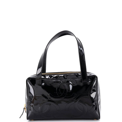 Chanel Triple Cc Tote Patent Medium