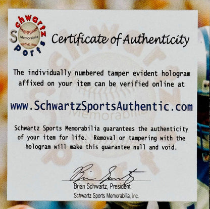 Lenny Moore Colts Autographed Wilson Football (Schwartz Sports)