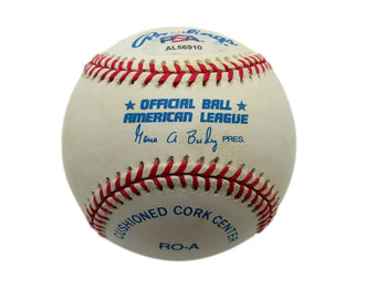 Jimmie Armstead Signed Oal Baseball Negro League
