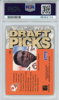 Warren Sapp Autographed 1995 Playoff Absolute