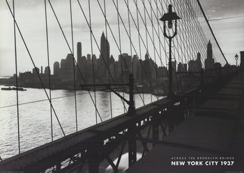 Artist Unknown Across The Brooklyn Bridge, 