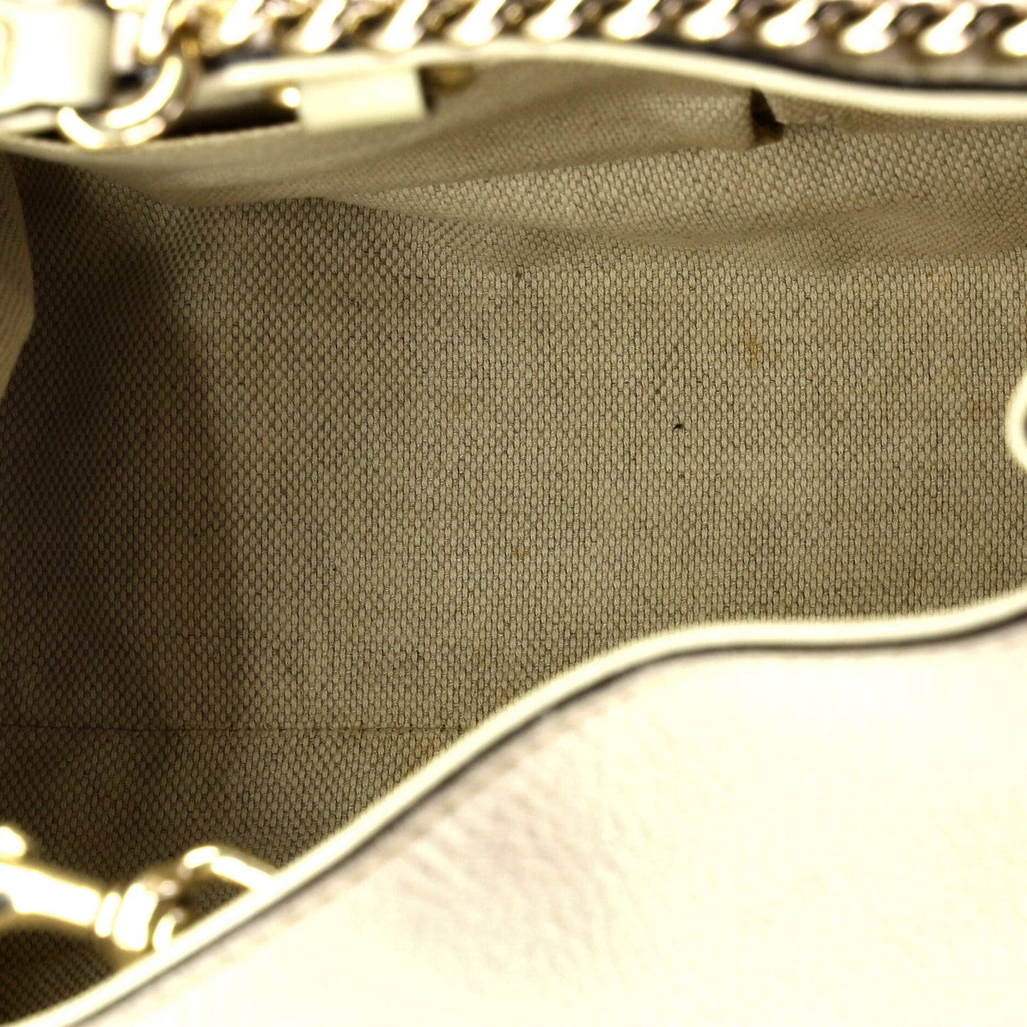 Gucci Soho Chain Strap Shoulder Bag Leather Medium