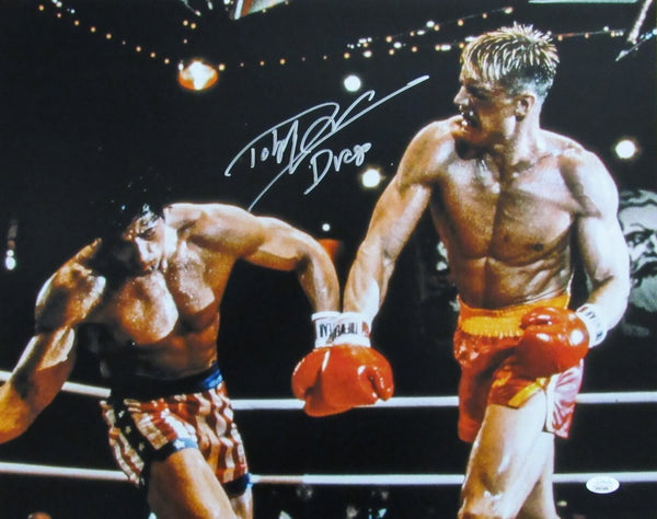 Dolph Lundgren Autographed/Inscribed 16X20 Photo