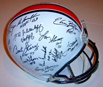 Bart Starr,Lance Alworth,Deacon Jones 28 Sigs