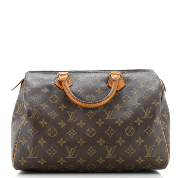 Louis Vuitton Speedy Handbag Monogram Canvas 30