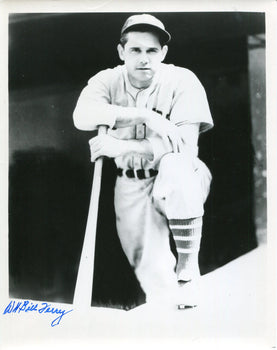 Bill Terry Autographed 8X10 Photo