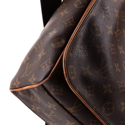 Louis Vuitton Abbesses Messenger Bag Monogram Canvas