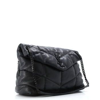 Saint Laurent Loulou Puffer Shoulder Bag Quilted Leather Medium