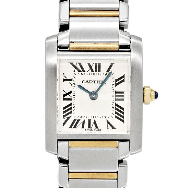 Cartier Tank Franaise Sm W51007Q4 Yg Quartz