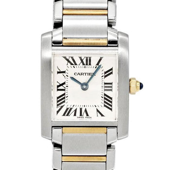 Cartier Tank Franaise Sm W51007Q4 Yg Quartz