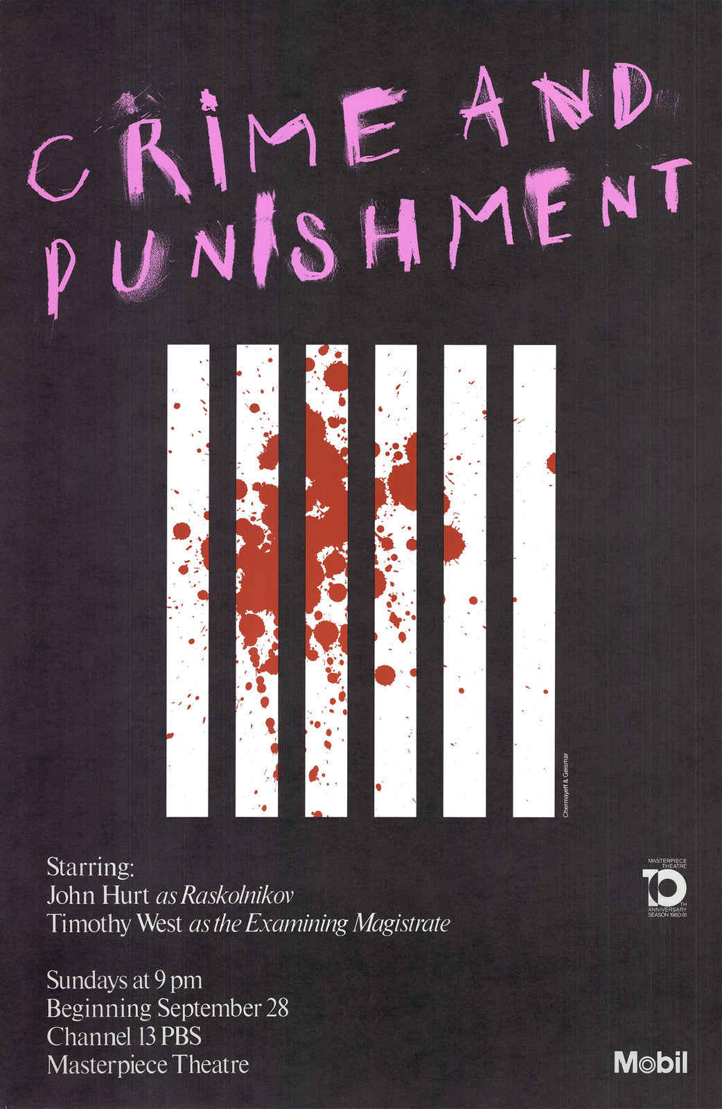 Ivan Chermayeff Crime And Punishment " Offset Lithograph Contempora