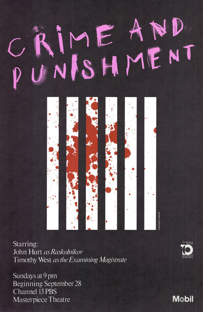 Ivan Chermayeff Crime And Punishment " Offset Lithograph Contempora