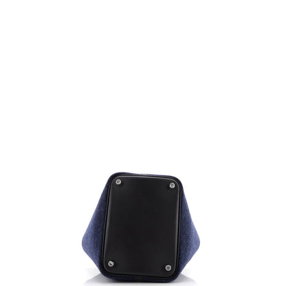 Hermes Picotin Lock Bag Felt With Leather Pm