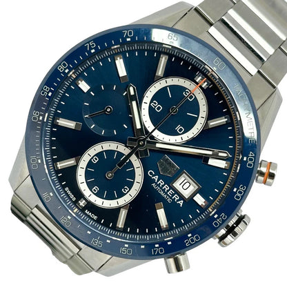 Tag Heuer Carrera Calibre 16 Chronograph Cbm2112.Ba0651 Silverblue