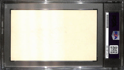 Roger Maris Signed/Auto 3X5 Index Card New York