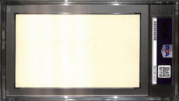 Roger Maris Signed/Auto 3X5 Index Card New York