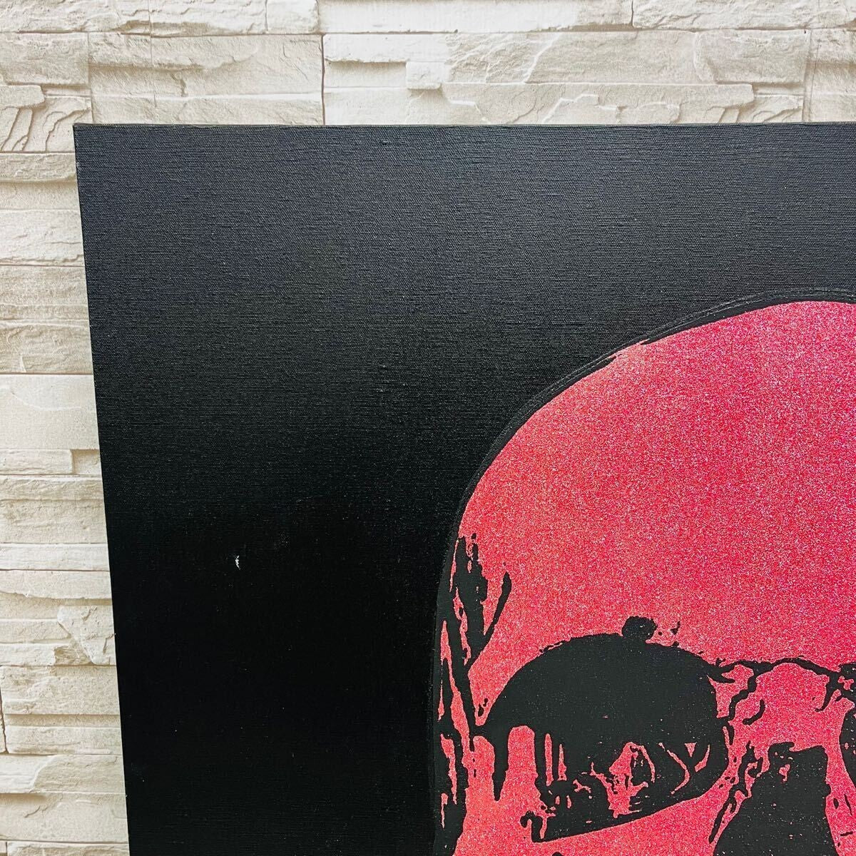 Shane Bowden - Scull Signed Original Art Painting Mixed Media On Canvas