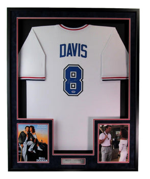 Kevin Costner Signed Baseball Jersey 