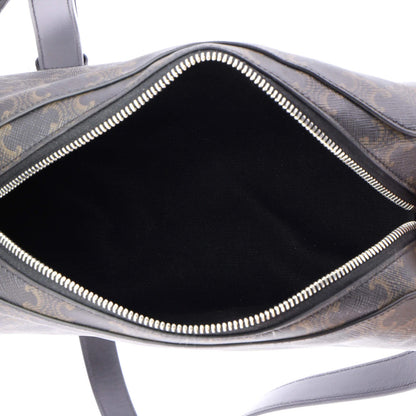 Celine Roller Messenger Bag Triomphe Coated Canvas Medium