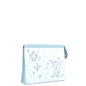 Louis Vuitton Pochette Voyage Limited Edition Aquagarden Monogram Canvas Mm