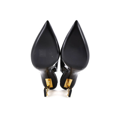 Saint Laurent Women'S Opyum Slingback Pumps Patent 110