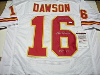Len Dawson Kansas City Chiefs Hof 1987,Sb Iv Mvp