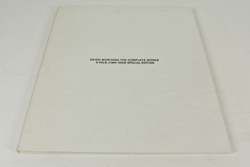 Daido Moriyama The Complete Works 4Vols. (1964-2003) Special Edition C Print