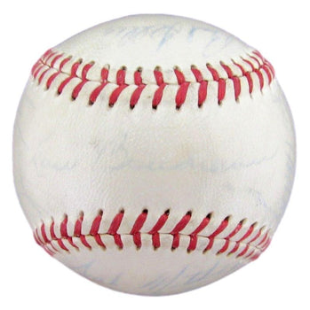 1950'S Cleveland Indians Team Autographed (23