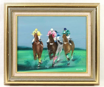 Original Victor Spahn Oil Painting On Canvas 