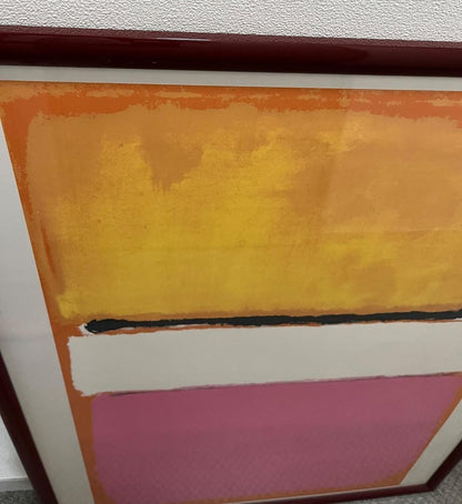 Mark Rothko "White Center" 1950  Limited Silk Screen By Pierre Dharville