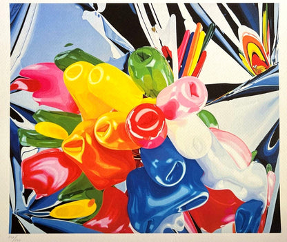 Jeff Koons Lithograph Mori Art Museum Coa