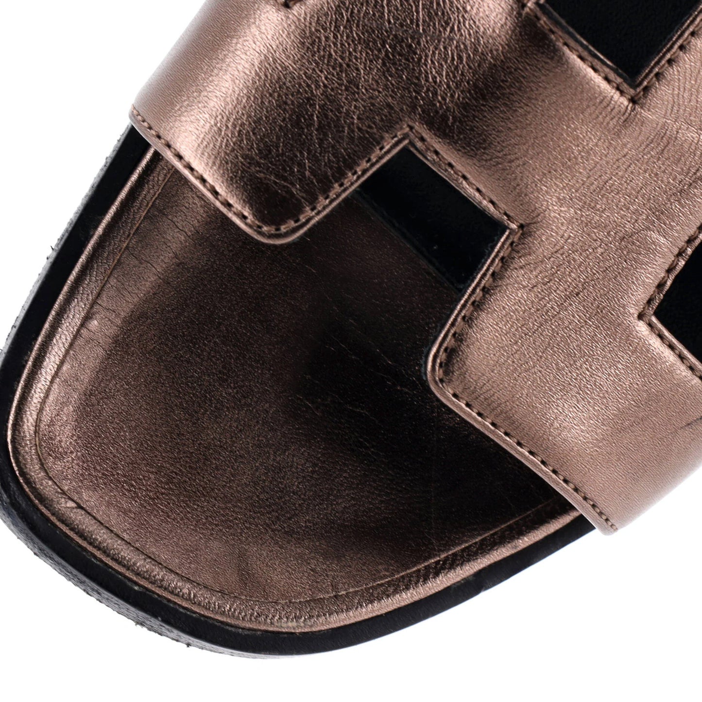 Hermes Women'S Oran Sandals Leather