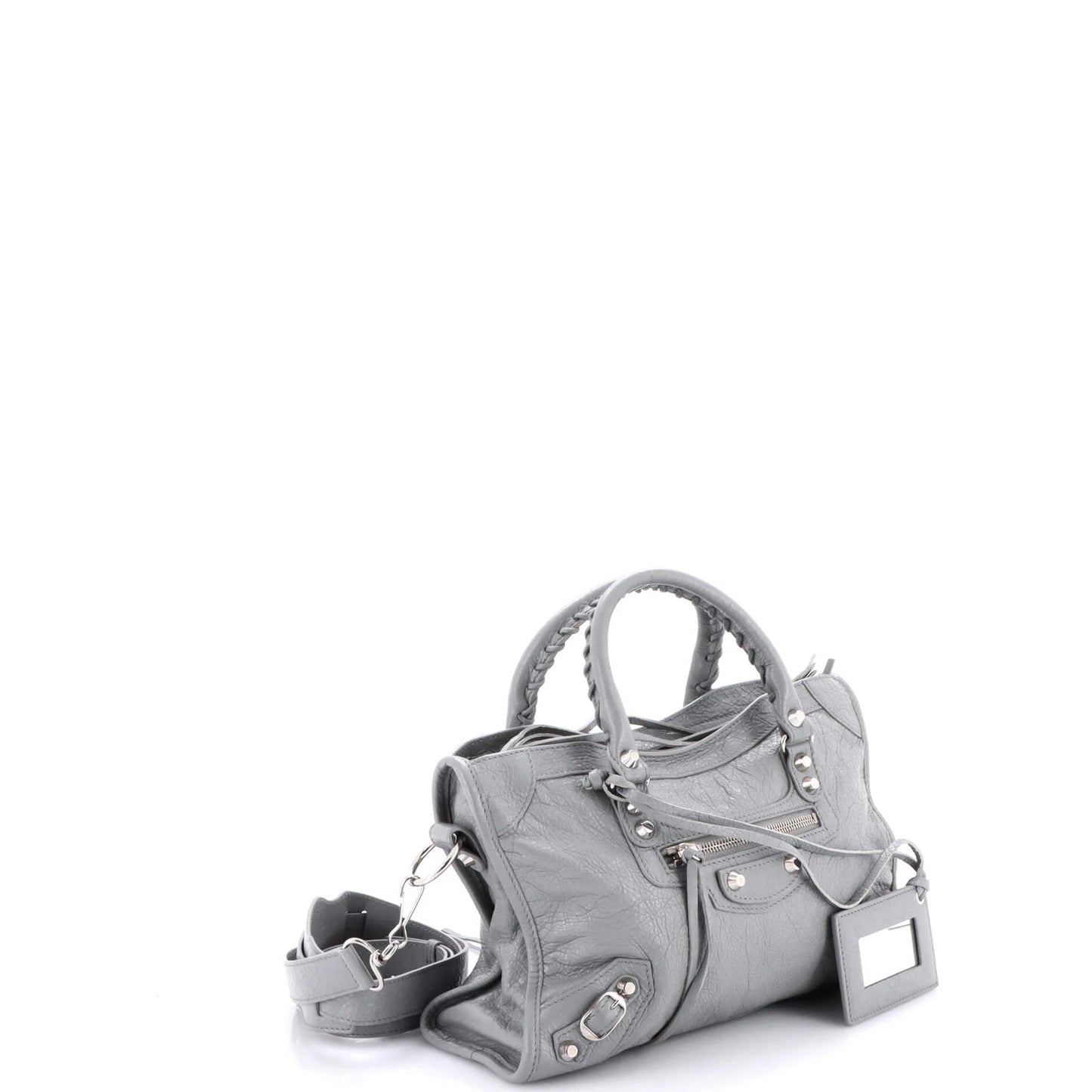 Balenciaga City Classic Studs Bag Leather Small