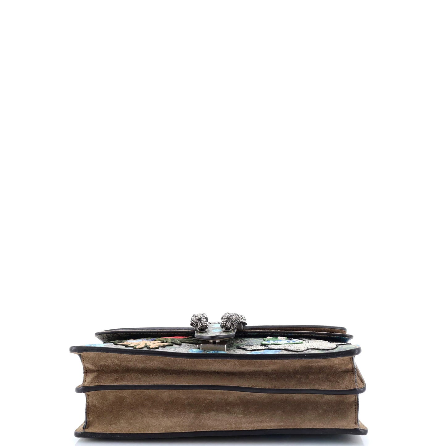 Gucci Dionysus Bag Embroidered Printed Gg Coated Canvas Small