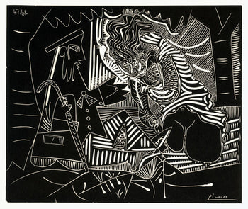 Pablo Picasso Luncheon On The Grass (White) 