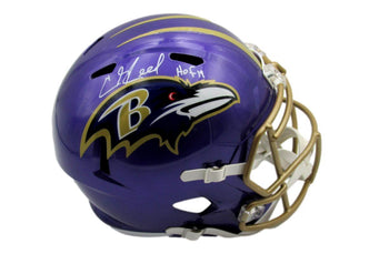 Ed Reed Hof Autographed Full Size Flash Replica