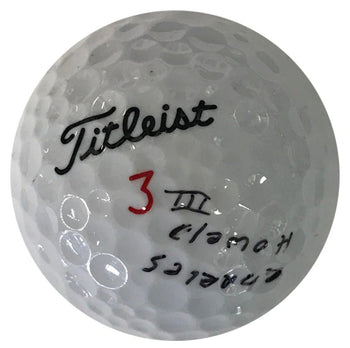 Charles Howell Iii Autographed Titleist 3 Golf Ball