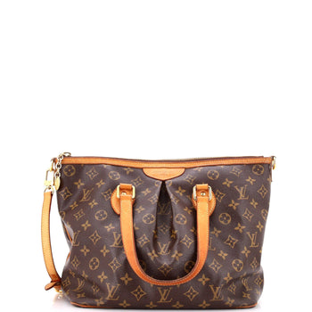 Louis Vuitton Palermo Handbag Monogram Canvas Pm