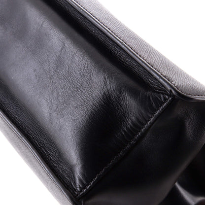 Prada Light Frame Shoulder Bag Saffiano Leather Small