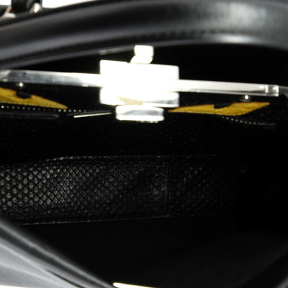 Fendi Monster Peekaboo Bag Calfskin And Python Regular