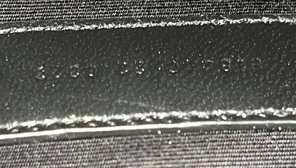 Saint Laurent Classic Monogram Wristlet Pouch Matelasse Chevron Leather Large