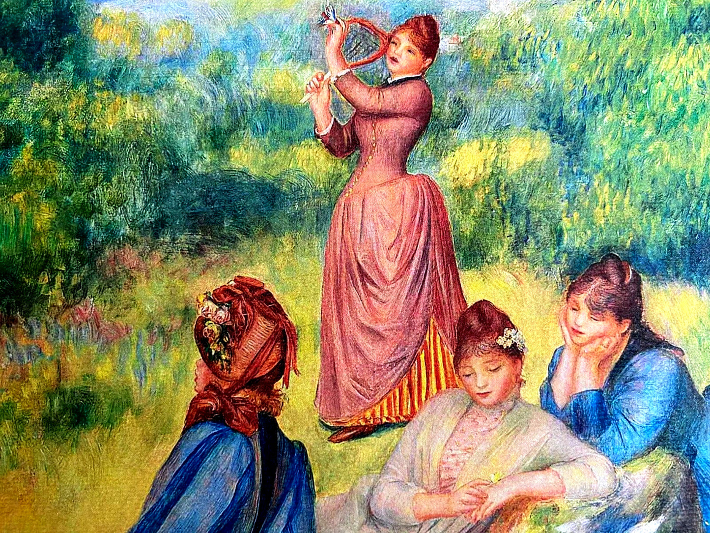 Pierre-Auguste Renoir Lithograph Coa Signed Numbered / Paul Czanne Gauguin