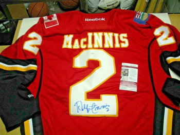 Al Macinnis Calgary Flames,Hof Last One Jsa/Coa