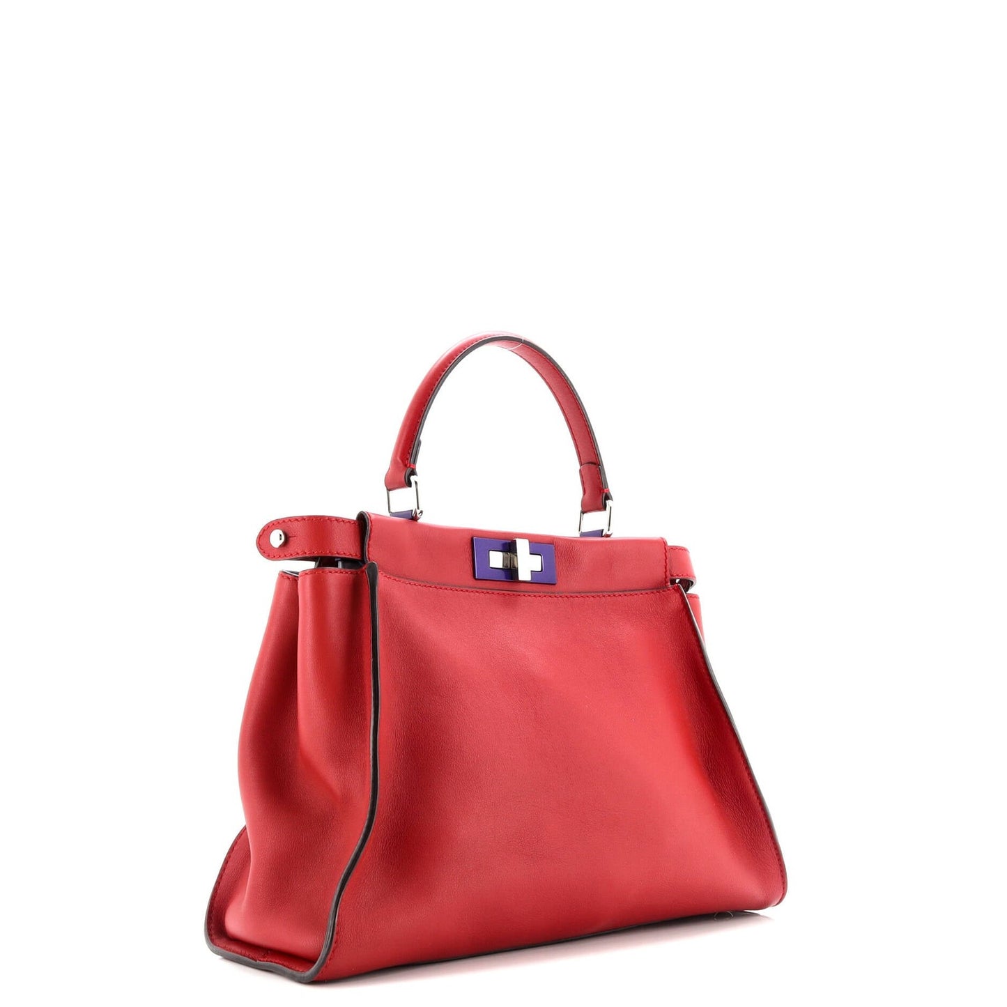 Fendi Peekaboo Bag Rigid Leather Regular