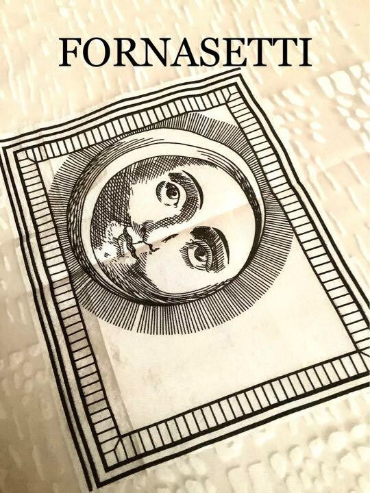 Rare Fornasetti See-Through Fabric Samples With