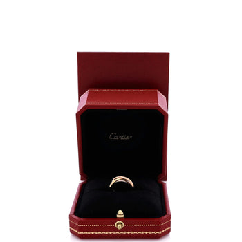 Cartier Trinity Ring 18K Tricolor Gold Small